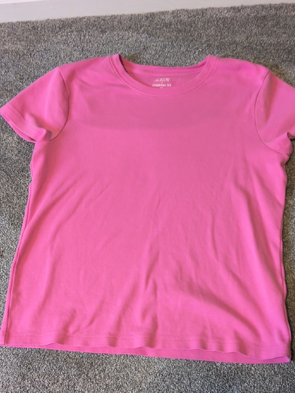J Crew Essential Cotton Tee Size (Pink) 🩷 Medium - Picture 2 of 5